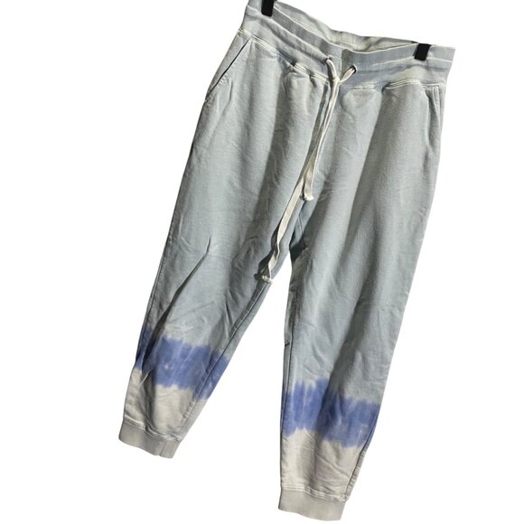 Rails Tie-Dye Jogger Sweatpants Womens Small Light Blue/White - Picture 2 of 4